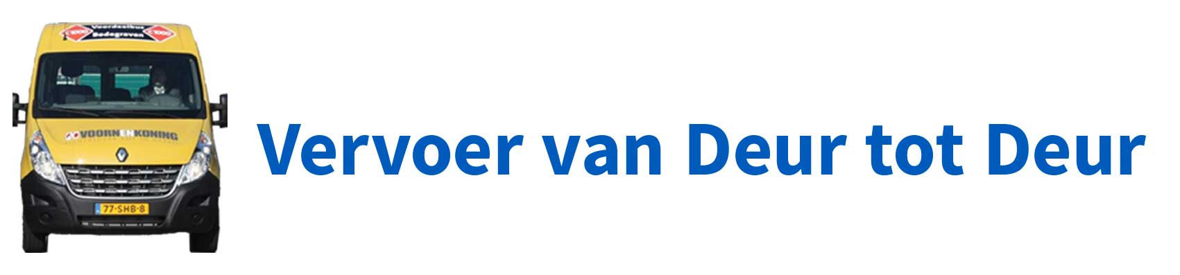 Bodegraven vervoer van deur tot deur